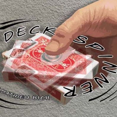 The Deck Spinner (Gimmick and Online Instructions) by Mathieu Bich - Trick